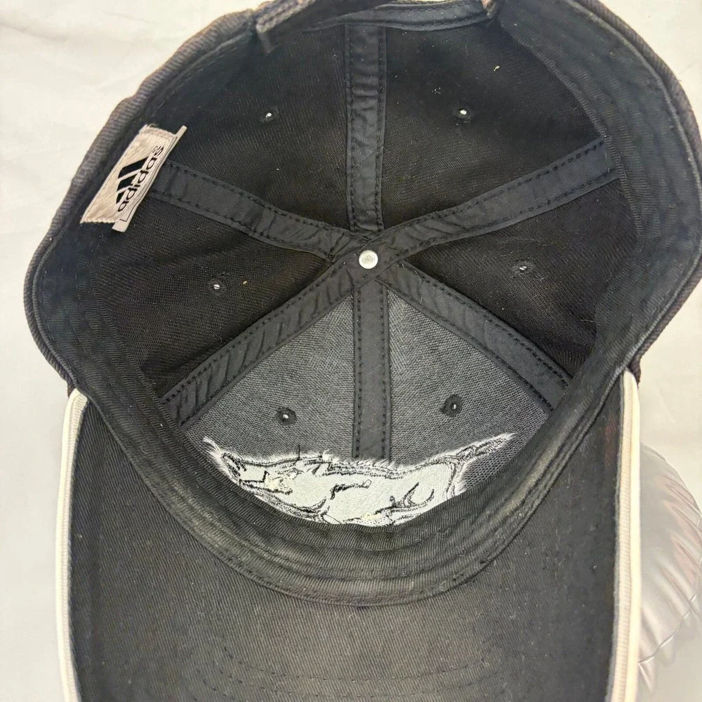 Adidas Arkansas Razorbacks Hat NCAA Mens OSFM Brown Faded Adjustable Cap